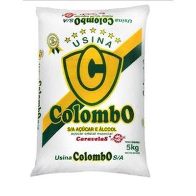 ACUCAR CRISTAL COLOMBO 5KG