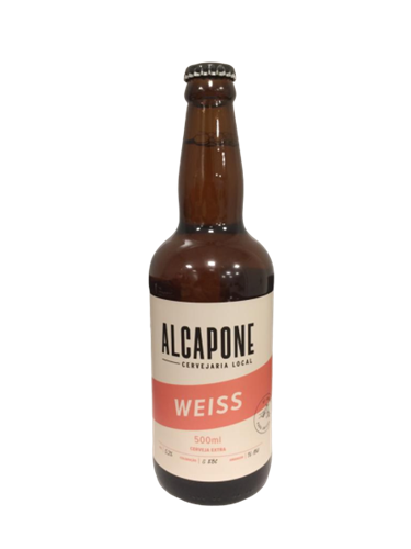 CERVEJA ALCAPONE WEISS 500ML